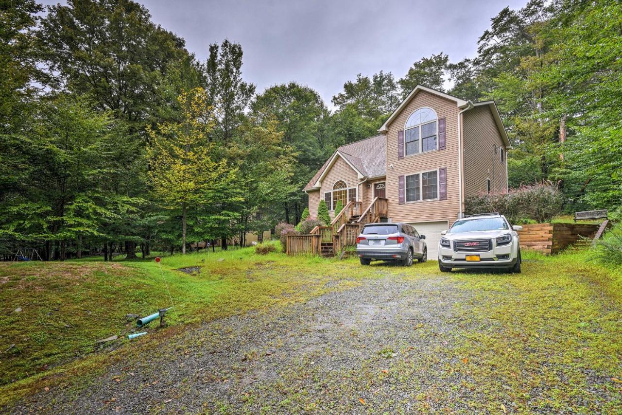 Pocono Mountain Home With 3 Community Lakes! Gouldsboro Exterior foto