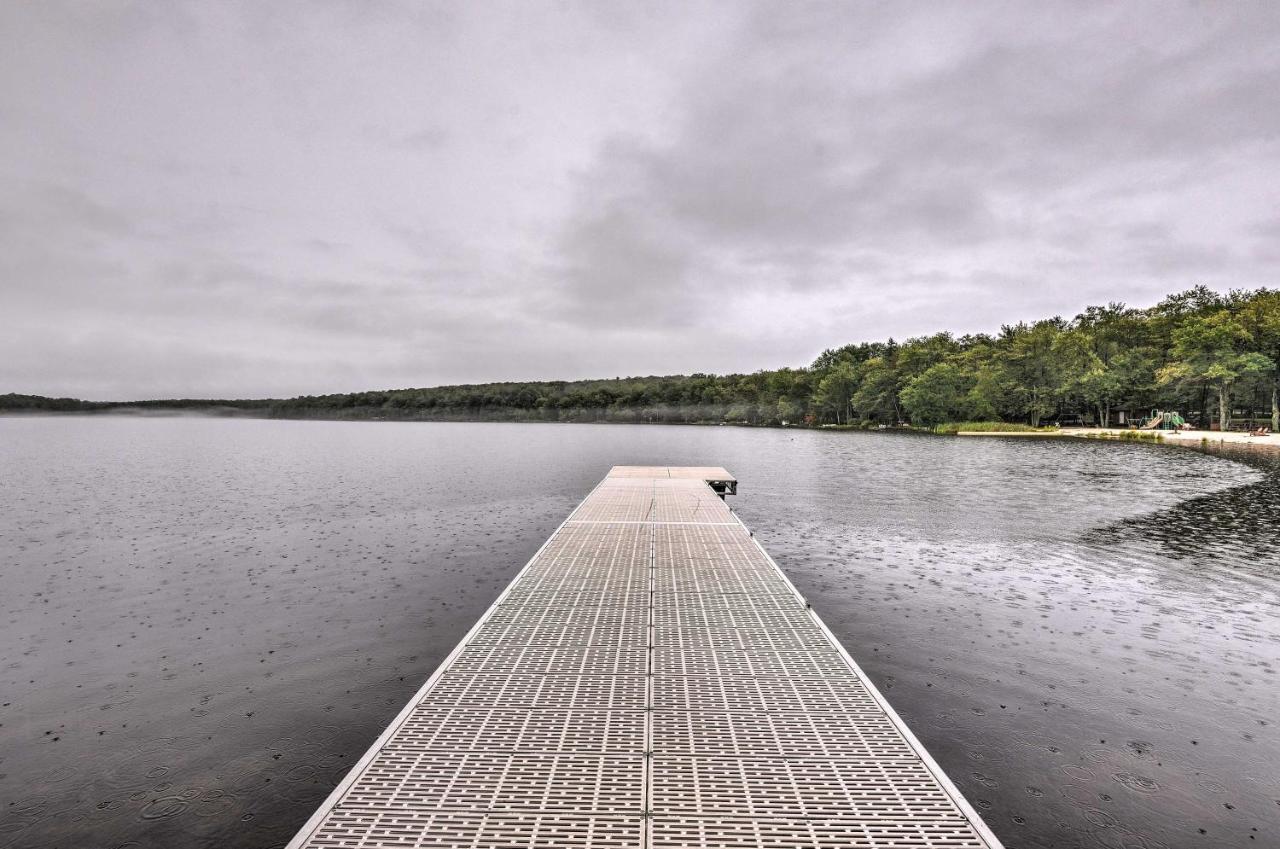 Pocono Mountain Home With 3 Community Lakes! Gouldsboro Exterior foto